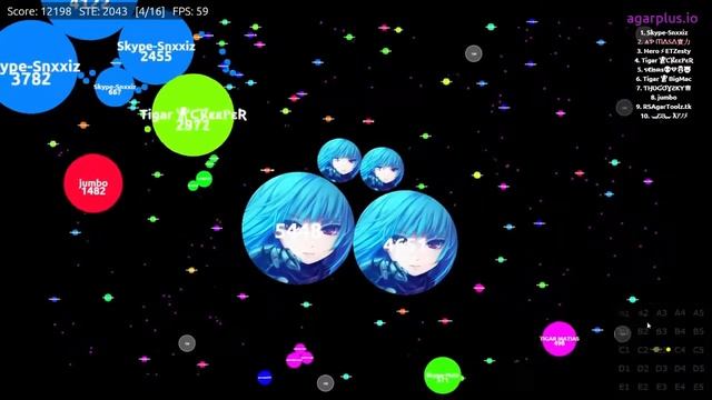 AGAR.IO // Solo in Party Mode - 28K Mass! смотреть онлайн