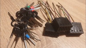 Как разобрать фишку проводки от Mercedes - проверяю набор с Ali Express