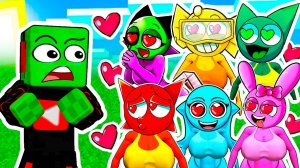 100 ФАНАТОК СПРУНКИ ДЕВУШЕК ПРИЗНАЛИСЬ МНЕ В ЛЮБВИ В МАЙНКРАФТ