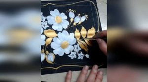 Фрагменты уроков основного курса «Петербургская роспись»