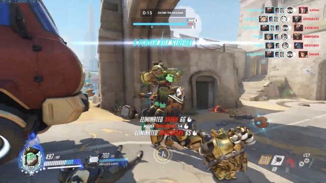 Overwatch - SIGMA 6 man ult смотреть онлайн