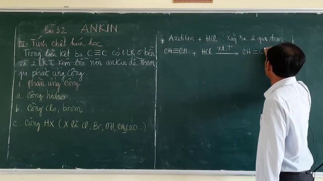 MÔN HÓA HỌC. BÀI 32: ANKIN 09/04/2020 смотреть онлайн