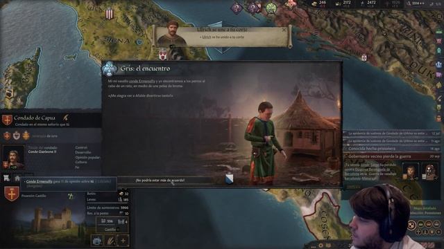 CRUSADER KINGS 3 LOS CAROLINGIOS EP 6: NUEVA CORONA - Gameplay en Español смотреть онлайн