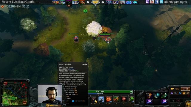 Dota 2 Techies Ranked Gameplay with Live Commentary смотреть онлайн