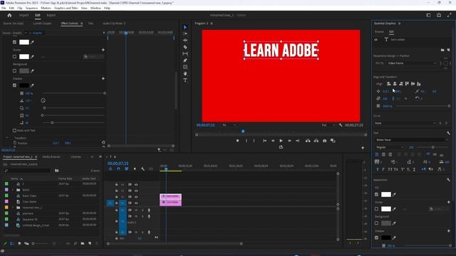 How To Center Text In Premiere Pro 2023 #adobepremierepro