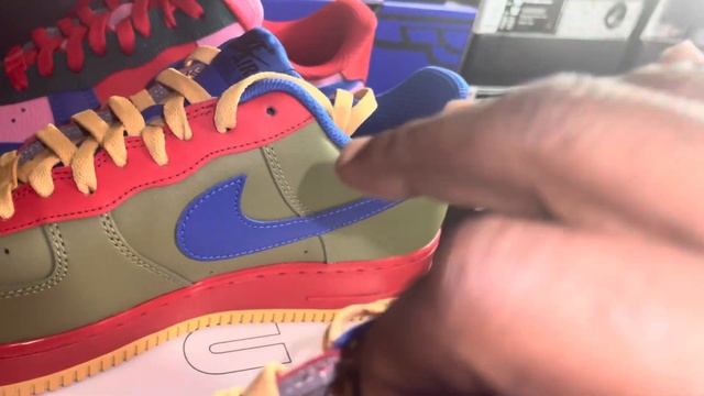 Nike By you”Air force 1(olive,Red,blue)review”Appreciate if u watch whole video volume on or off)Th смотреть онлайн