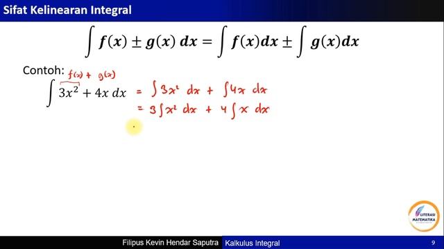 KALKULUS INTEGRAL | INTEGRAL TAK TENTU (ANTI TURUNAN) смотреть онлайн
