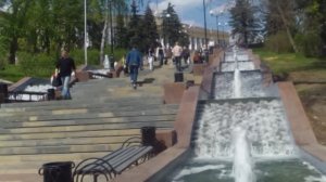 vatravel.ru Каскад фонтанов на Петровском спуске в Липецке