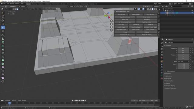 007 Creating Our First Plastic Crate Part2 смотреть онлайн