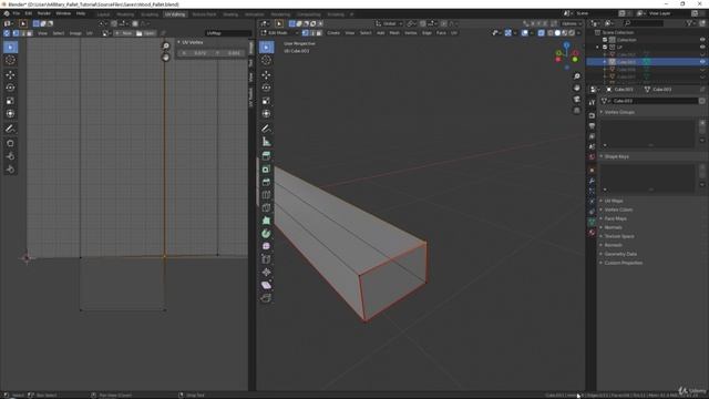 004 Uv Unwrapping Our Pallet Part1 смотреть онлайн