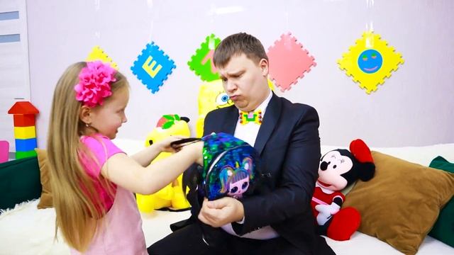 Милли хочет быть няней для папы смотреть онлайн