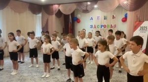 Всемирный день здоровья отметили зарядкой с чемпионом в детском саду №1