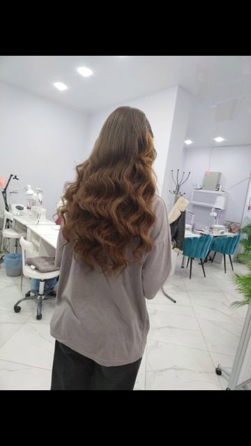 укладка лёгкие волны