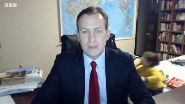 Дети ворвались в прямой эфир Би би си смотреть онлайн