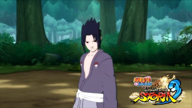 Naruto Storm 3: Sasuke Kimono Costume DLC (From Broken Youth Shippuden Ending) смотреть онлайн