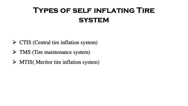 PPT on self inflating tire system смотреть онлайн