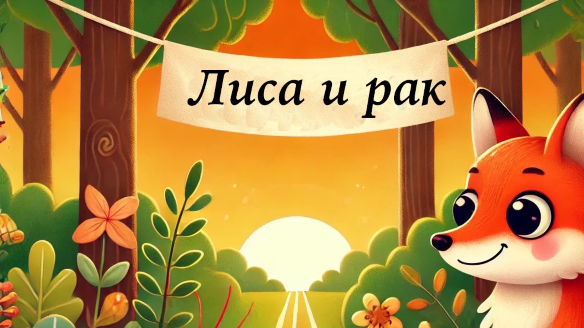 Лиса и рак Русская народная сказка смотреть онлайн