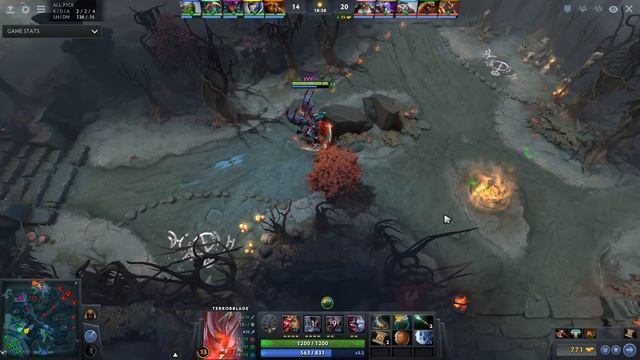 Dota 2 Terrorblade 7392 MMR 9/4/11 (Kills/Deaths/Assists) Ranked Full Gameplay смотреть онлайн