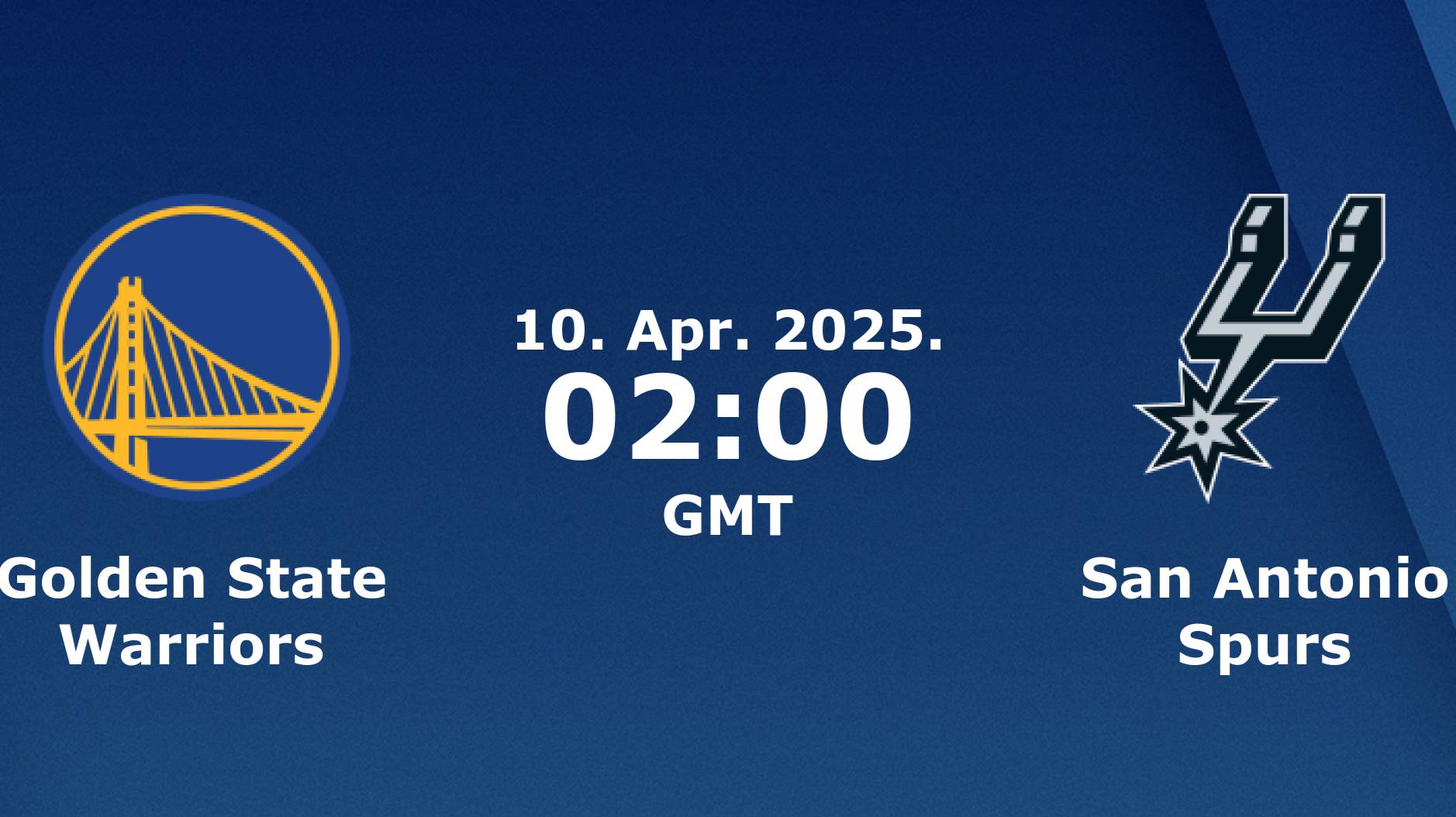 09.04.2025 | Голден Стэйт Уорриорз — Сан-Антонио Спёрс | Warriors At Spurs