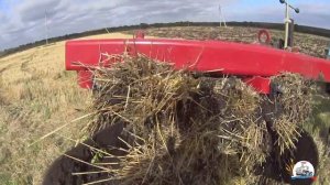 Пашу один с новым плугом ПЛН-6-35 на ХТЗ-17221. И в первый день поломки с ним.