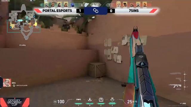 ODYSSEY VALORANT CUP GROUP FINALS! [BO3 ]Portal eSports vs 7Sins смотреть онлайн