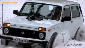 Снежный тест-драйв LADA Niva 4x4 1.8 L 93 hp от Супер-Авто