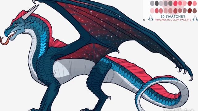 Designing a wings of fire character Color pallet challenge смотреть онлайн
