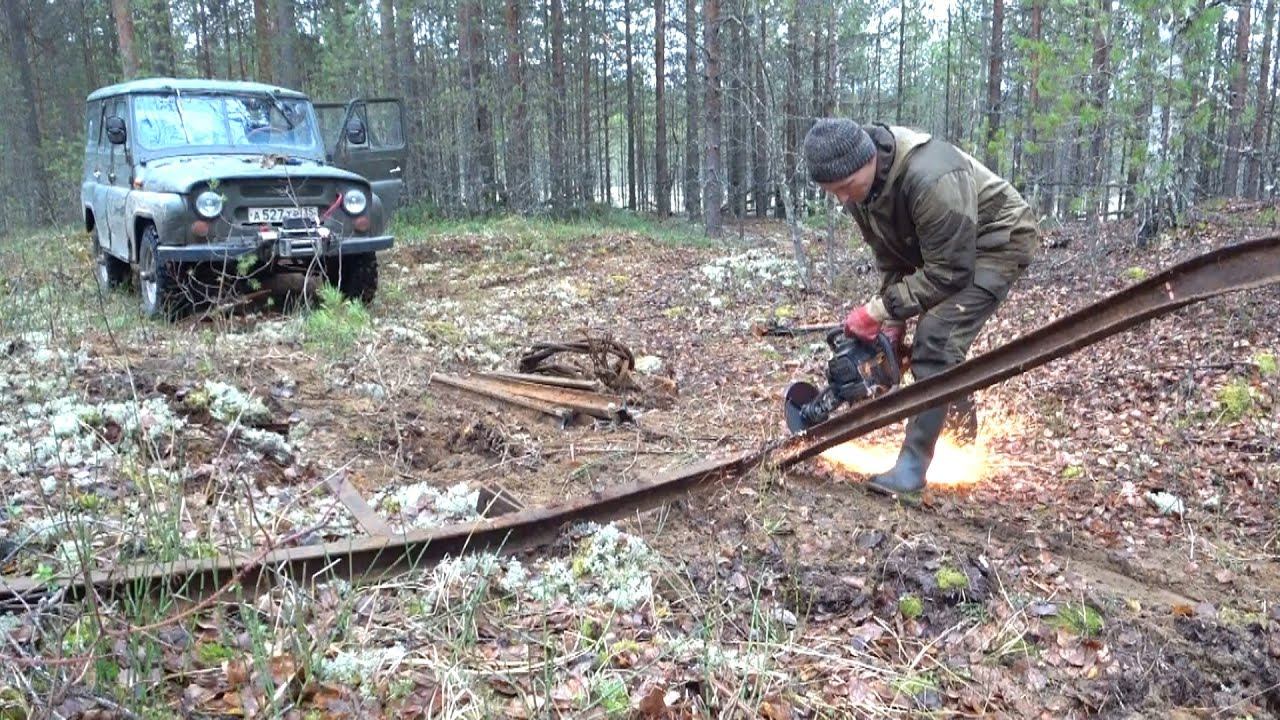 Богатый металлом карьер по среди соснового леса! смотреть онлайн
