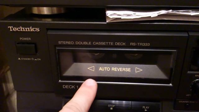 Неприятность Technics RS-TR333 смотреть онлайн