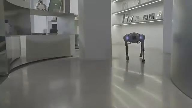 Smart Four-legged Bionic robot dog Quadruped Bionic Robot dog смотреть онлайн