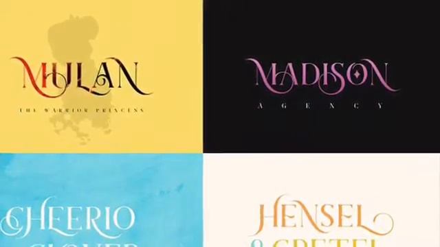 Marschel Pro elegant font смотреть онлайн