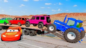 Грузовой автомобиль с бортовой платформой｜ Транспортировка с грузовым автомобилем на колесах машина