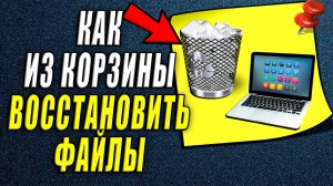 Как восстановить файлы из корзины