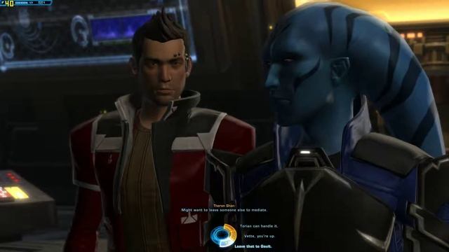 A moment with Vette before the first battle for odessen, Sith Warrior/Vette Romance смотреть онлайн