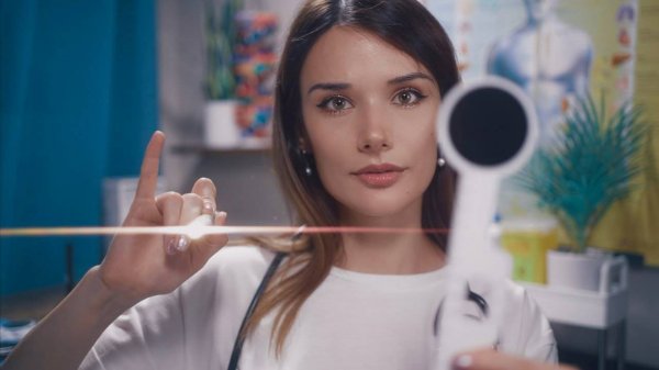 АСМР Невролог - Проверка Зрения и Черепных Нервов (Ролевая Игра Доктор)