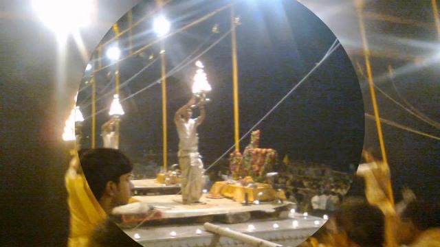 Ganga Aarti,Dashashwamedh Ghat, In Varanasi ,U.P. India