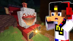 КАК ПОСТРОИТЬ ПОЕЗД ПАУК Choo Choo Charles в МАЙНКРАФТ ДЕВУШКА ВИДЕО ТРОЛЛИНГ MINECRAFT Евгенбро