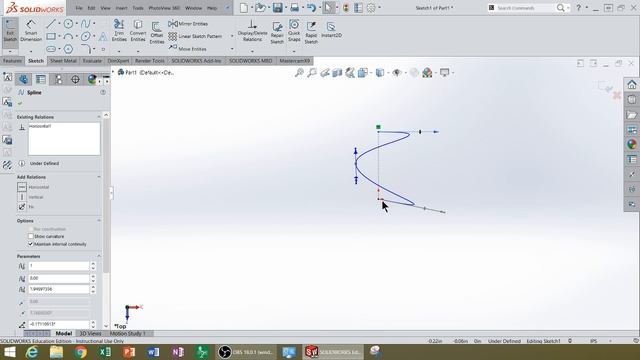 10.1 SW Spline Constraints смотреть онлайн