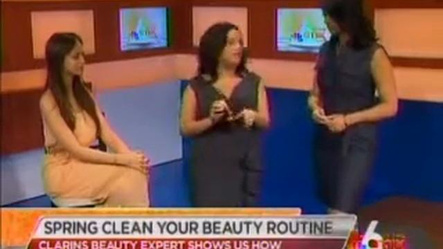 Clarins Double Serum featured on NBC Miami's "6 in the Mix" - March 18, 2013 смотреть онлайн