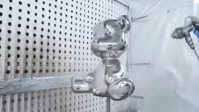 Chrome spray paint special effect!!! смотреть онлайн