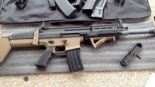 Airsoft VFC FN SCAR-L review part 2 max details with shooting test смотреть онлайн