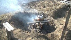 Живу на "железном" берегу. Поймал НАЛИМА! день первый.