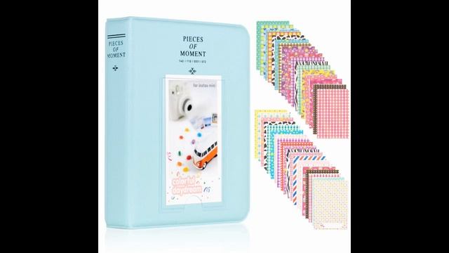 Ablus 128 Pockets Mini Photo Album for Fujifilm Instax Mini Camera, Polaroid Snap, Z2300, Socia... смотреть онлайн