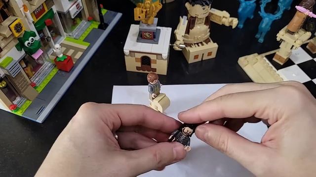 Lego Harry Potter Vidéo Part.2 MOC jeu d'échec Hogwarts Les Cavaliers Blancs chess смотреть онлайн