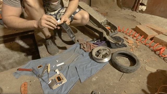 Замена колеса самоката Xiaomi M365