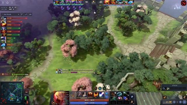 ARTEEZY PAKAZS vs SUMAIL — Magic Build Lina vs Witch Blade Batrider Dota 2 смотреть онлайн
