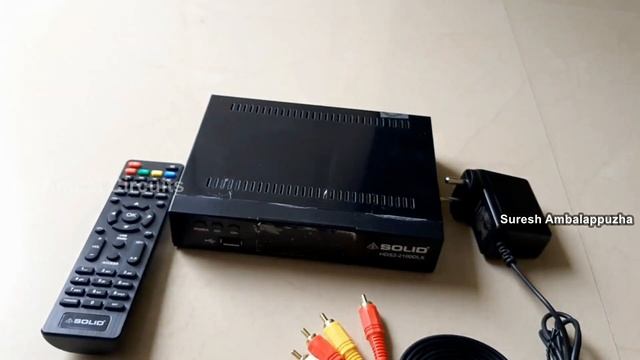 Solid 2100 DLX Full HD Mpeg4 Free To Air Satellite Receiver unboxing смотреть онлайн