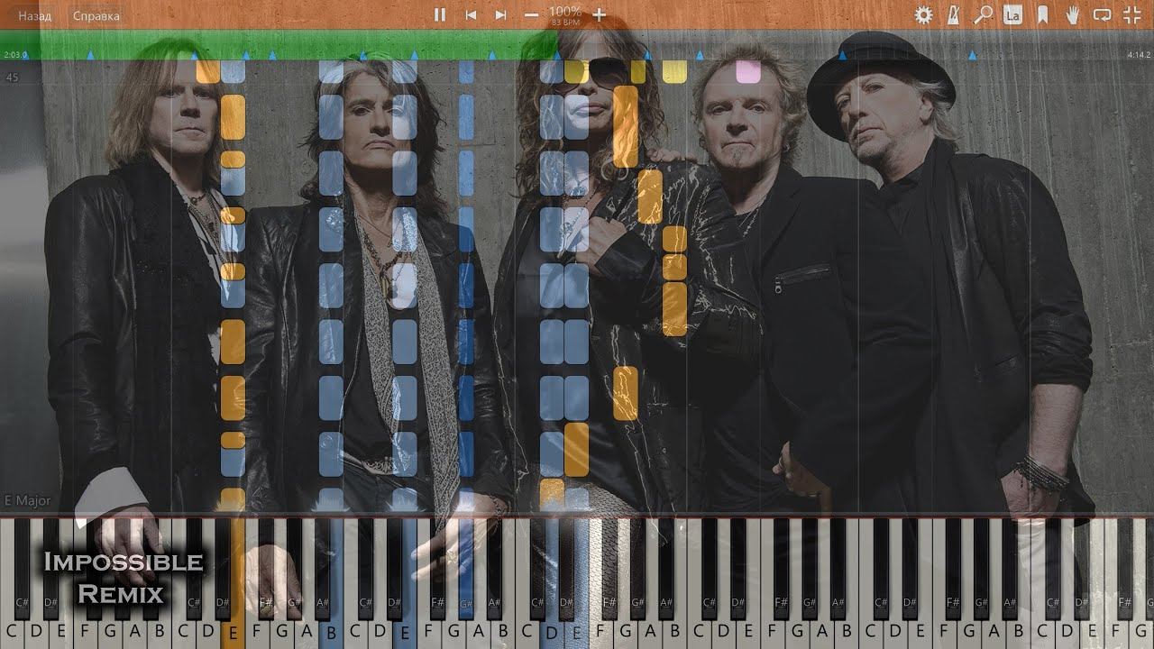 IMPOSSIBLE REMIX - Aerosmith - Helter Skelter смотреть онлайн