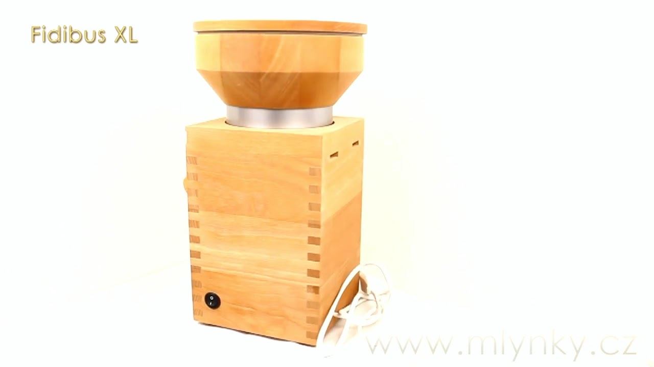 Электрическая мельница для зерна Komo Fidibus XL Plus смотреть онлайн