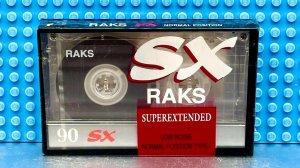 АУДИОКАССЕТА RAKS SX 1996! ГАРАЖНО-САРАЙНОЕ ХРАНЕНИЕ!